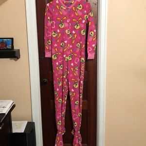 Tweety Bird: Looney Toons Footie Pajamas
